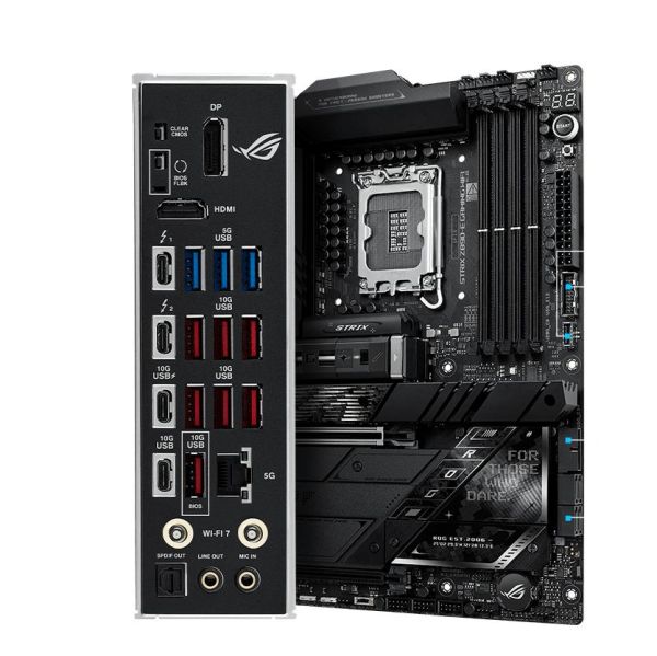 ASUS Motherboard ROG STRIX Z890-E GAMING WIFI s1851 Z890 4xDDR5 M.2 DP HDMI Wi-Fi BT ATX