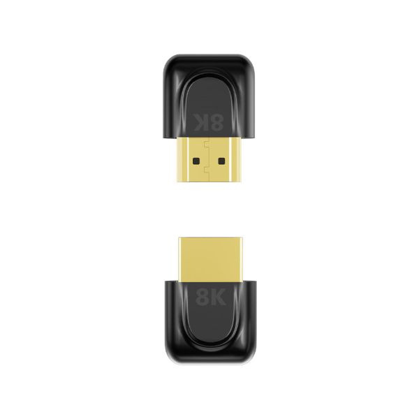 A1046A, UNITEK, Adapter, 90° &amp; 270° Right Angle HDMI Adapter 8K 60Hz &amp; 4K 120Hz.