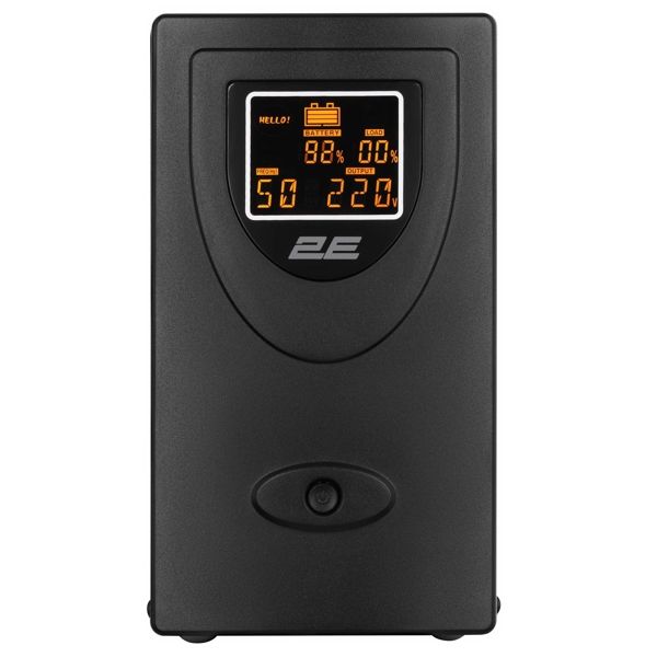 2E DD2000, 2000VA/1200W, LCD, USB, 2xSchuko