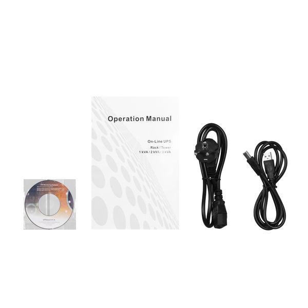 2E OD2000RT, 2000VA/1800W, RT2U, LCD, USB, 4xSchuko