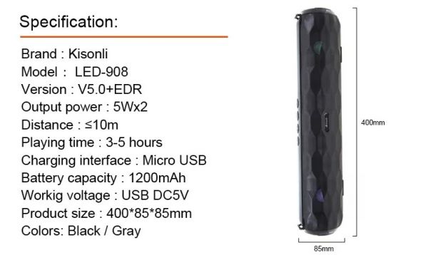 kisonli led 908