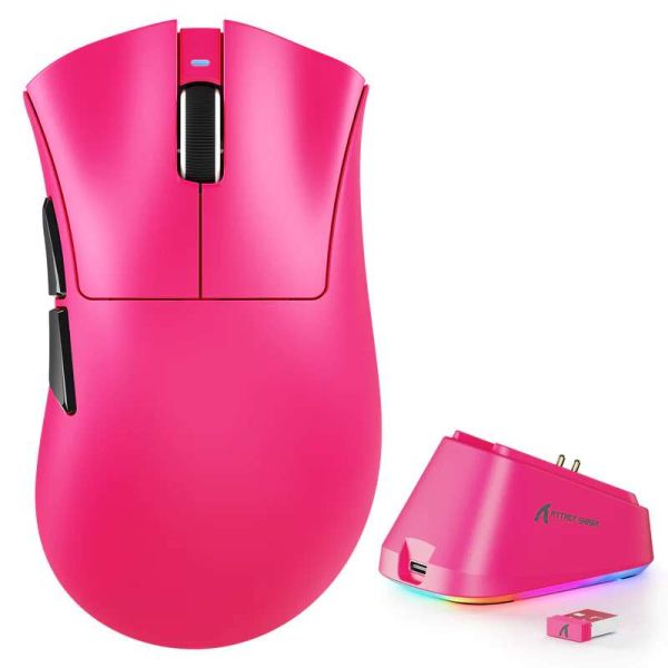 Attack shark V3 PRO Berry red