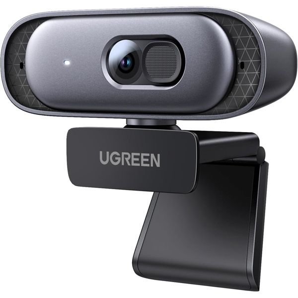 Webcam UGREEN CM778 (35626), 2K, Built-in Microphone, Webcam, Black