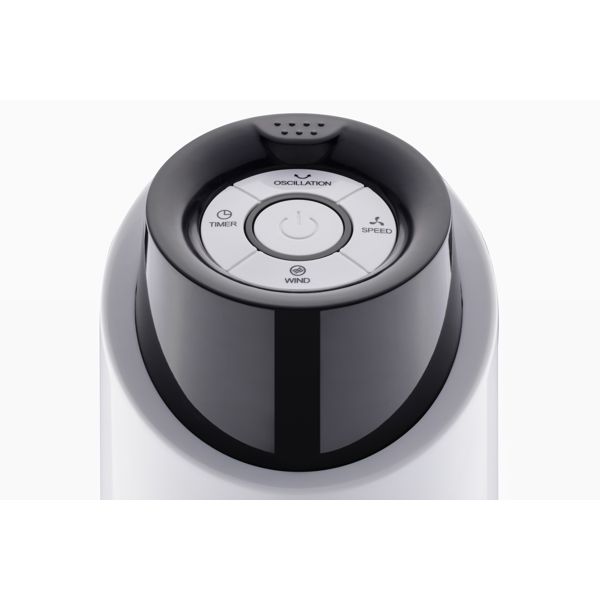 Column fan ARDESTO, 110см, 50Вт, remote control, display, black and white