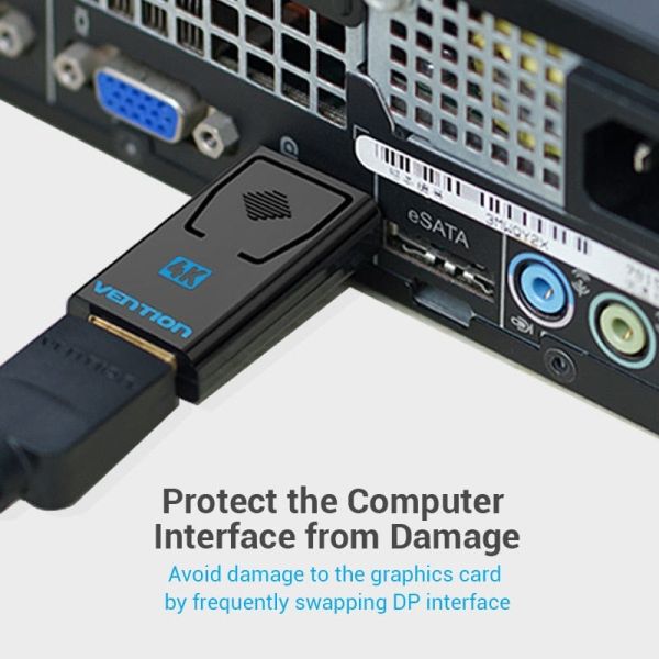 Vention DisplayPort Male to HDMI™ Female 4K Adapter Black