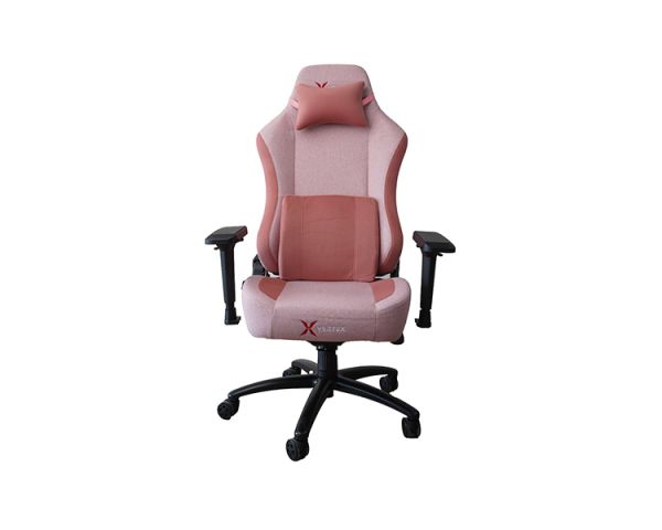 Gaming chair: Vertex Kiti Gaming Chair Pink Fabric