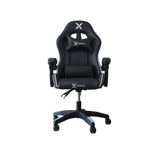 Gaming chair: Vertex Noho Gaming Chair Black PVC Gaming chair: Vertex Noho Gaming Chair Black PVC