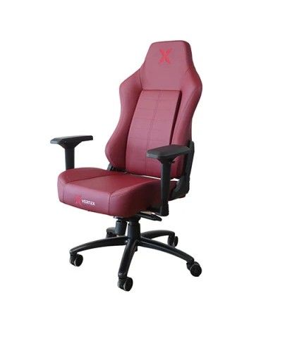 Gaming chair: Vertex Imperion Gaming Chair Bordeaux Leather