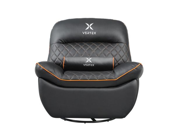 Gaming chair: Vertex Throne Gaming Sofa Orange/PVC