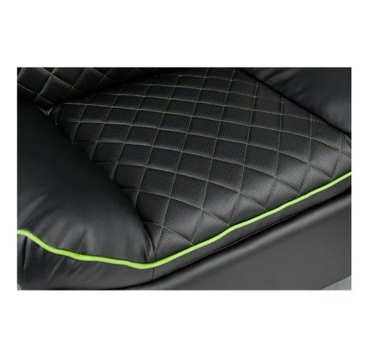 Gaming chair: Vertex Throne Gaming Sofa Green/PVC