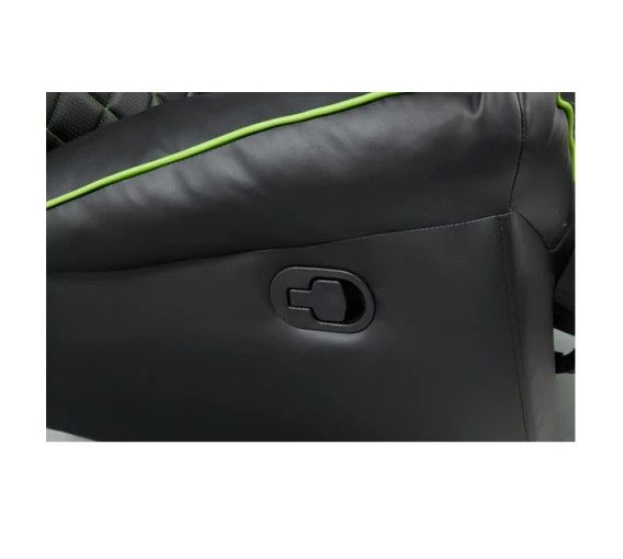 Gaming chair: Vertex Throne Gaming Sofa Green/PVC