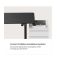 Desk: Vertex VX-1SSD-02B Electric Sit-Stand Desk Matte Black