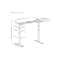 Desk: Vertex VX-2SSD-05B Smart-Controlled Dual-Motor Sit-Stand Desk Black