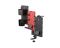 Gaming Rack: Vertex VX-GPB-02R VX-3PB-03B 3-Piece Desk Mounted Rotating Pegboard Black/Red
