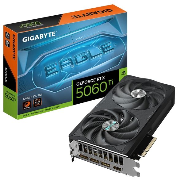 GIGABYTE Graphic Adapter GeForce RTX 5060 Ti 8GB GDDR7 EAGLE OC