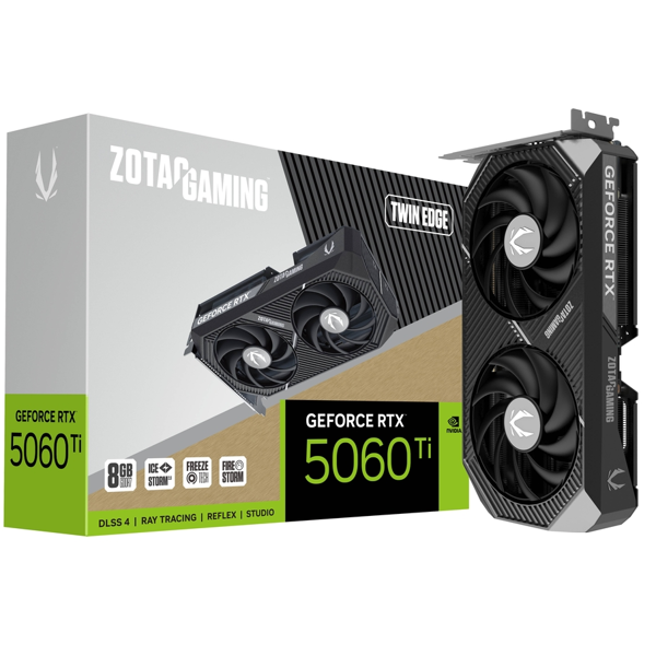 ZOTAC Graphic Adapter GeForce RTX 5060 Ti 8GB GDDR7 Twin Edge