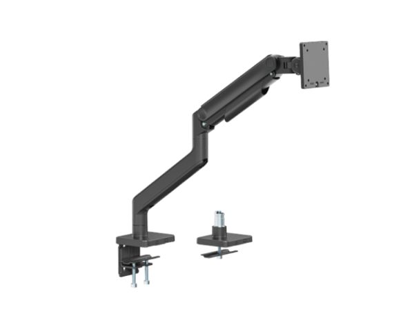 Monitor Arm: Vertex VX-1MA-01MB Economical Heavy-Duty Spring-Assisted Monitor Arm 17"-49"