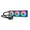 TH360 V2 ARGB, ThermalTake, Black Liquid Cooler System, 120 ARGB Fan *3, PWM500~2000RPM, CL-W362-PL12SW-A
