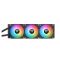 TH360 V2 ARGB, ThermalTake, Black Liquid Cooler System, 120 ARGB Fan *3, PWM500~2000RPM, CL-W362-PL12SW-A