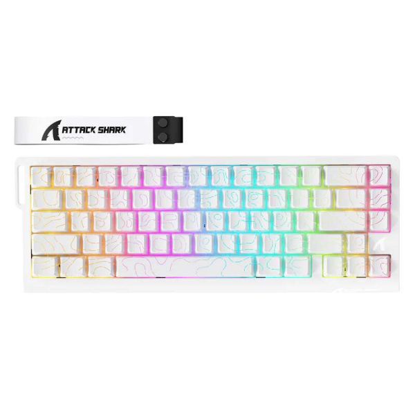 Attack shark X68 PRO White contour line