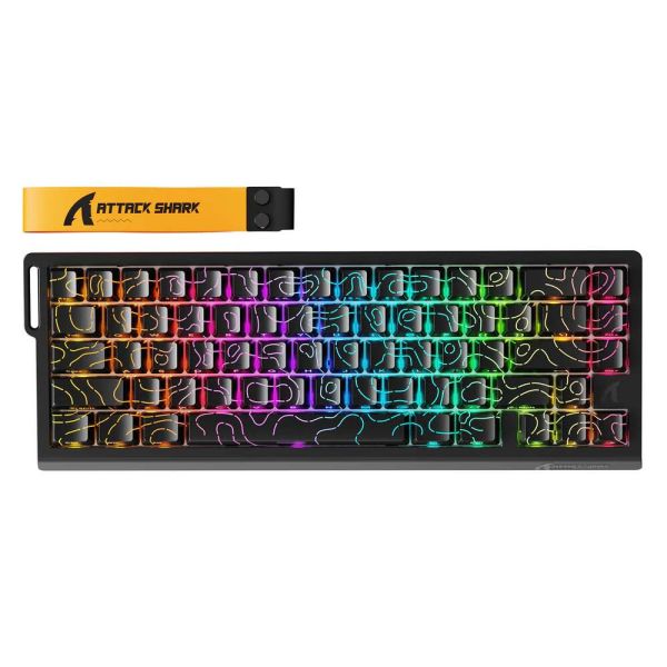 Attack shark X68 PRO Black contour line