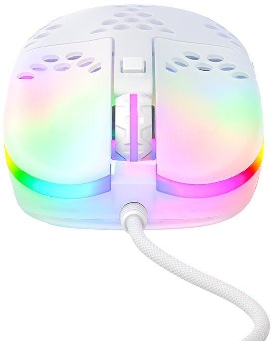 Mouse Xtrfy MZ1, USB-A, RGB, Білий