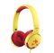 XO EP47  Kids Study Wired Headphone red-yellow