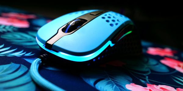 Xtrfy Gaming mouse M4 RGB USB Miami Blue