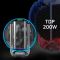 Zalman CPU cooler ZET5, ARGB LGA 1851, 1700, 1200, 115x, AM5, AM4,  4pin PWM, 3pin+5VARGB, TDP200W, black