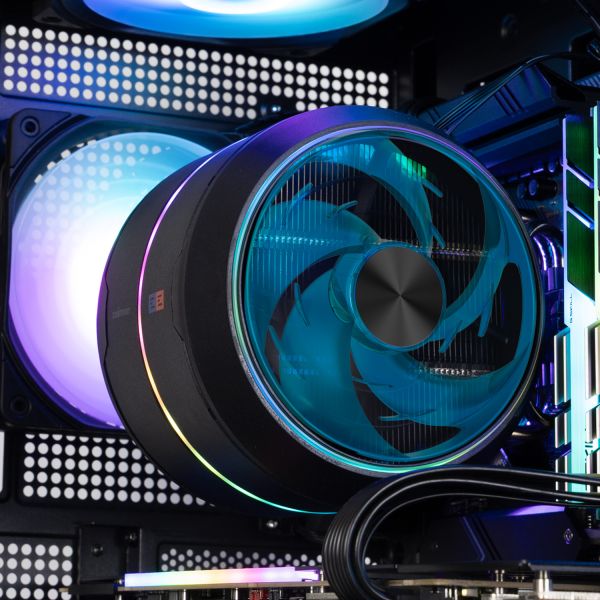 Zalman CPU cooler ZET5, ARGB LGA 1851, 1700, 1200, 115x, AM5, AM4,  4pin PWM, 3pin+5VARGB, TDP200W, black