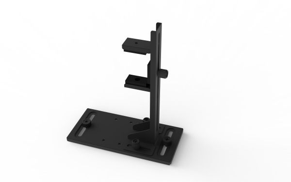 Zalman VGA support VS2, horizontal-vertical arrangement, black