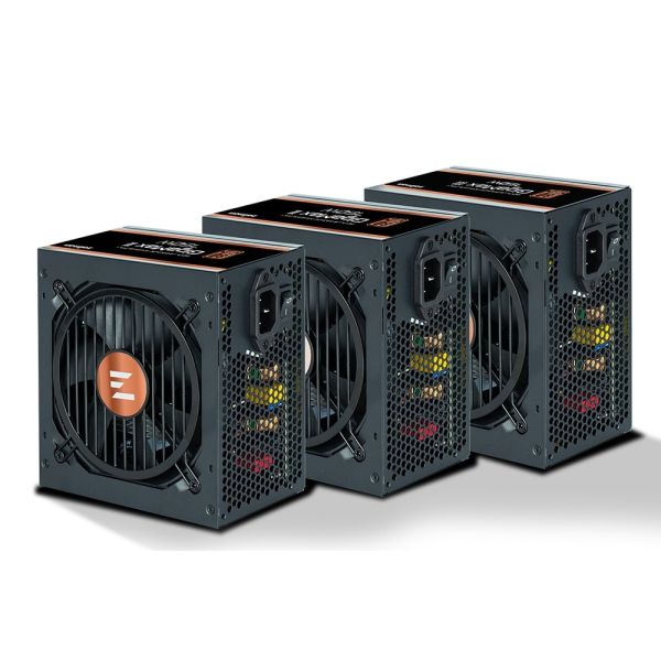 Zalman PSU Gigamax 3  (750W), 88%, 80+ Bronze, 120mm, 1xMB 24pin(20+4), 2xCPU (8pin(4+4)+8pin), 3xMolex, 6xSATA, 4xPCIe 8pin(6+2), 1x12VHPWR, Semi Modular